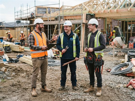 Builders, Electricians and Plumbers