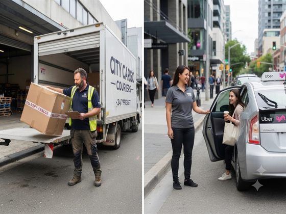 Couriers and Rideshare Drivers